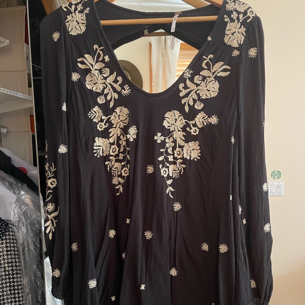 Free people embroidered dress